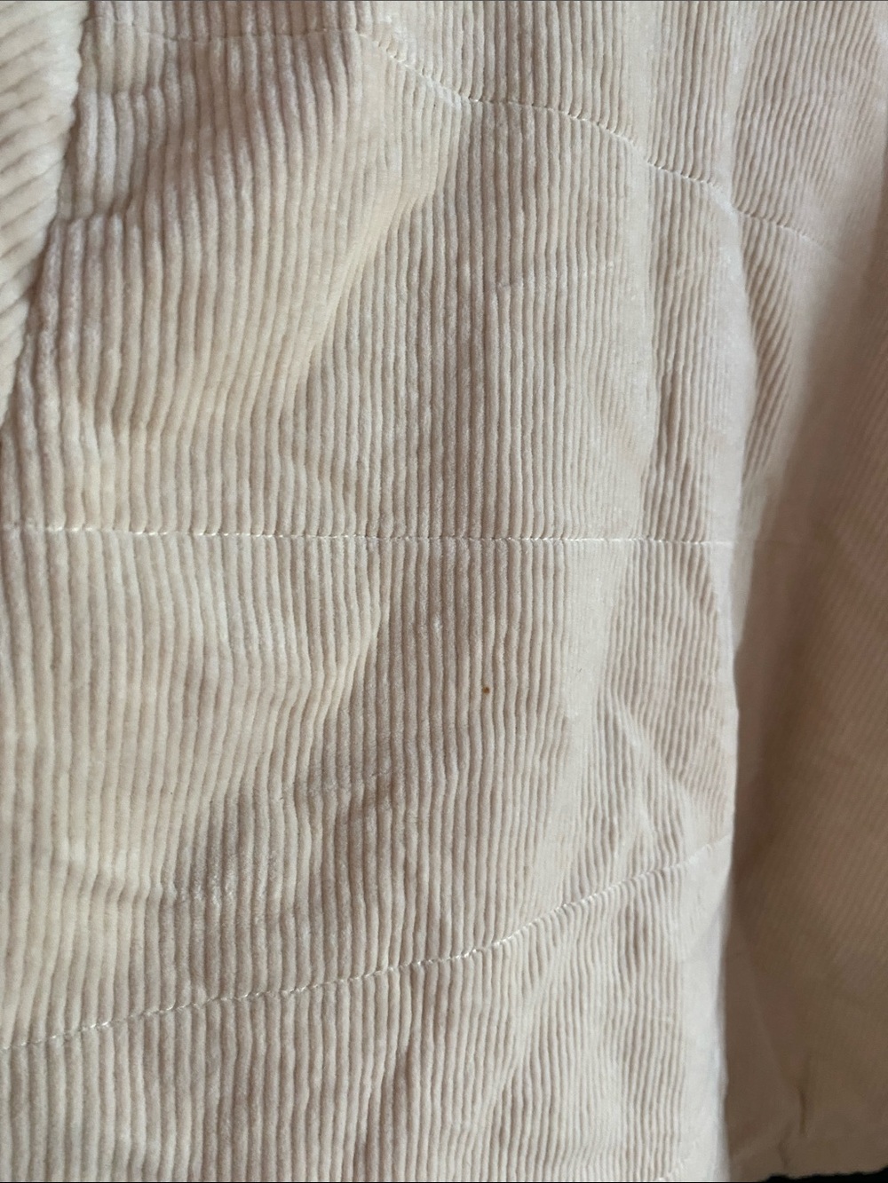 Soft Cream Corduroy Puffer Jacket by Jackson Rowe - Picture 7 of 8